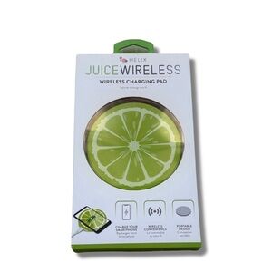 JUICE! Wireless Charging Pad | Lime Slice Design | Smart Power | New in Box